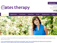 Tablet Screenshot of gatestherapy.com